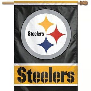 Pittsburgh Steelers House Flag, 28" x 40"